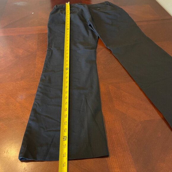 Gap Womens Black Straight Fit Stretch‎ Pants Size 4 Ankle - Picture 7 of 10